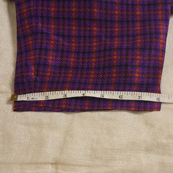 Silk Allison Taylor Women's Vibrant Plaid Capris